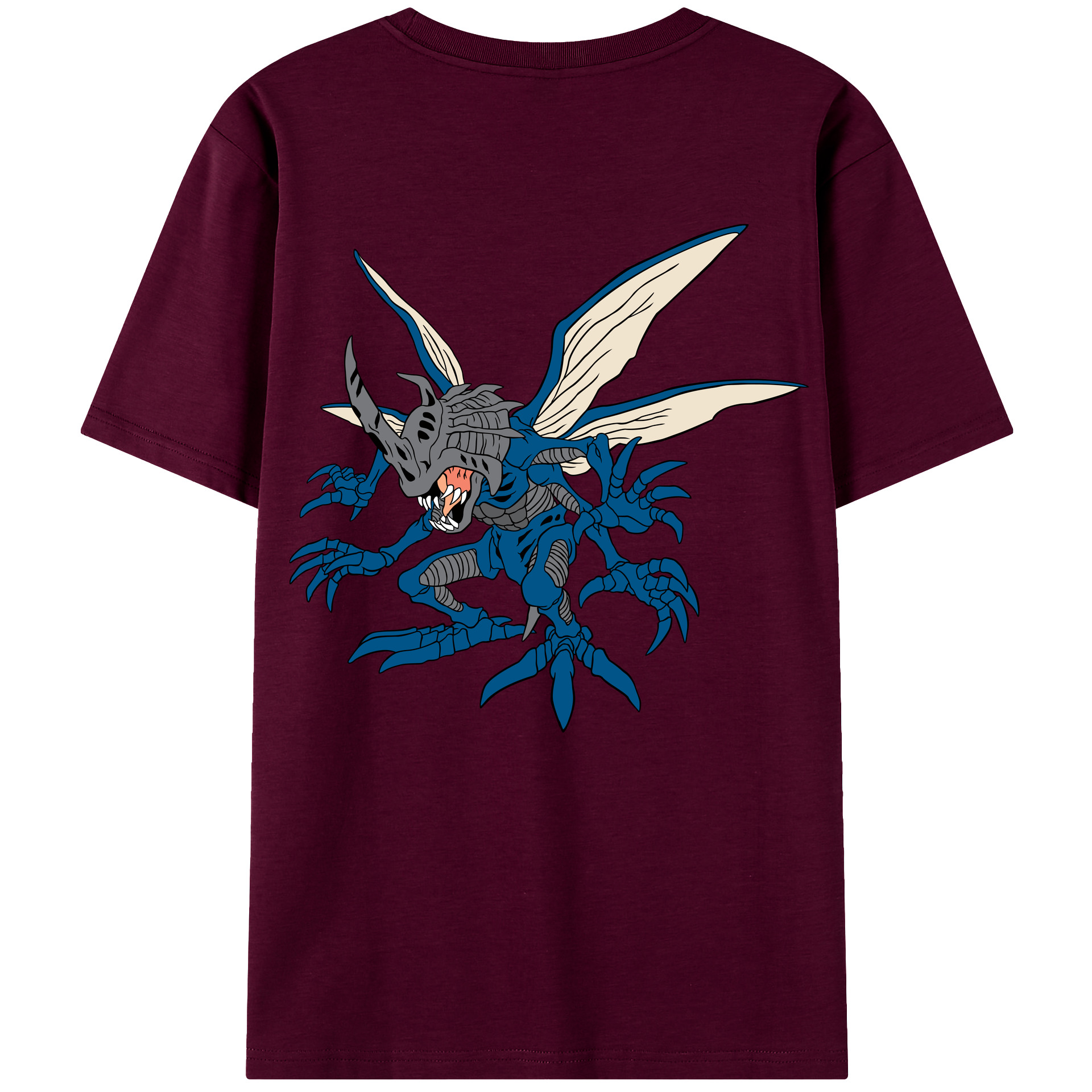 （画像用） Digimon デジタルモンスター/デジモン レディース半袖Tシャツ(バックプリント)